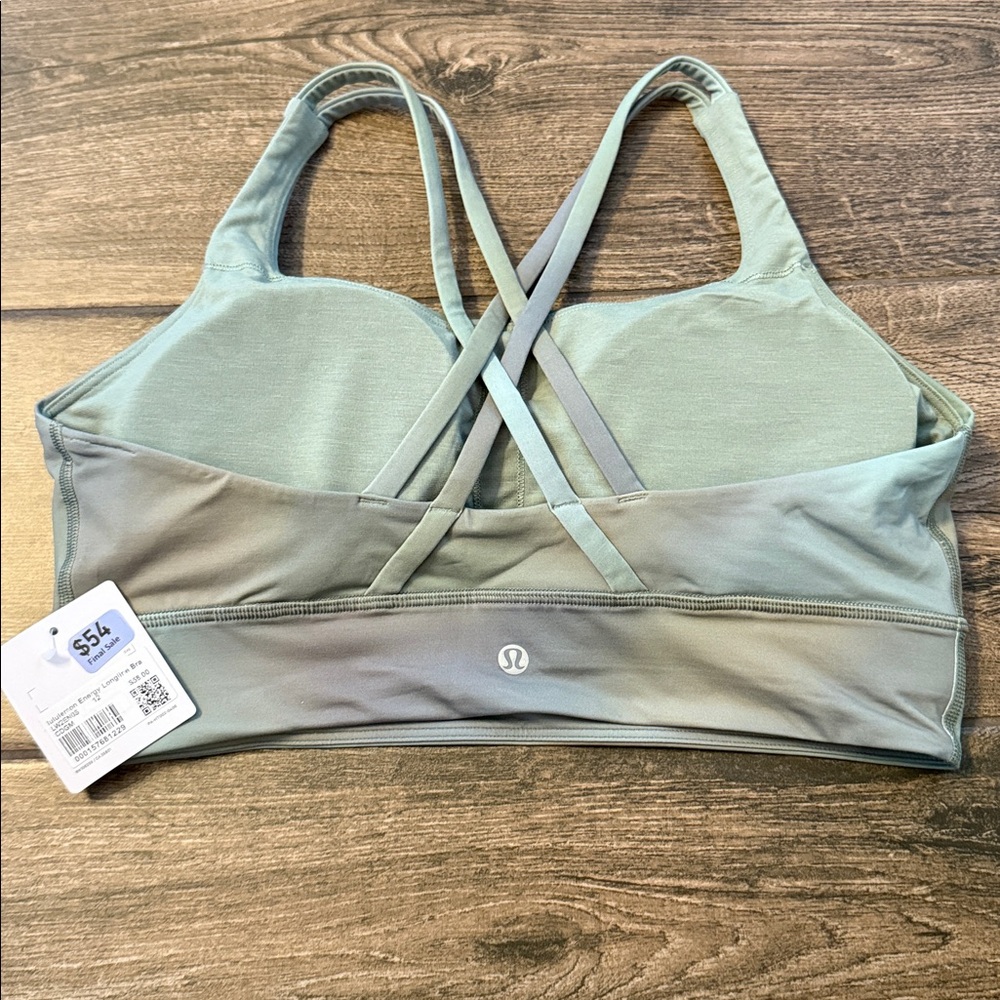 Lululemon Longline Energy Bra. NWT. 12. CDGM - Picture 2 of 4